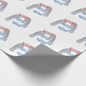 De kerstman was hier cadeaupapier (Hoek)