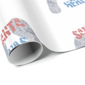 De kerstman was hier cadeaupapier (Rol Hoek)