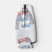 De kerstman was hier flesjeskoeler (Achterkant)