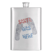 De kerstman was hier heupfles (Voorkant)