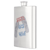 De kerstman was hier heupfles (Links)