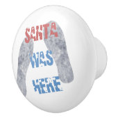 De kerstman was hier keramische knop (Rechts)