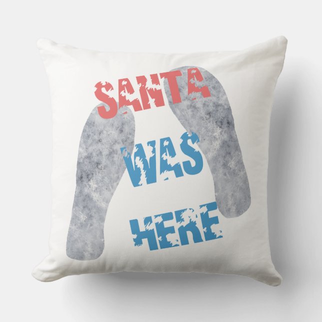 De kerstman was hier kussen (Voorkant)