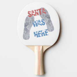 De kerstman was hier tafeltennisbatje