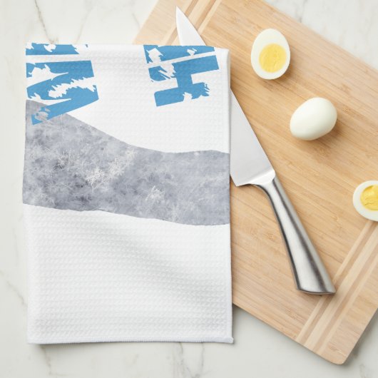 De kerstman was hier theedoek (Quarter Fold)