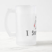 De Kerstman zag de Mok van de kerstgebitste bier (Links)