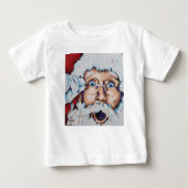 De kerstman zag je Kinder T-shirt (Voorkant)