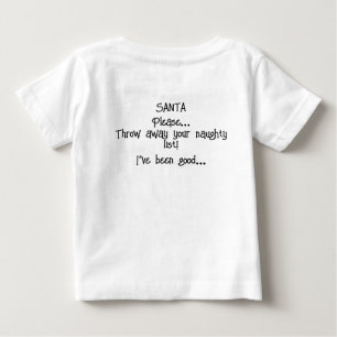 De kerstman zag je Kinder T-shirt