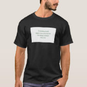 De KerstmanE (terug) Essentieel T-shirt (Voorkant)