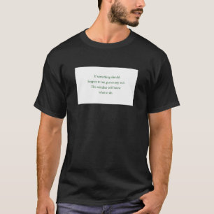 De KerstmanE (terug) Essentieel T-shirt