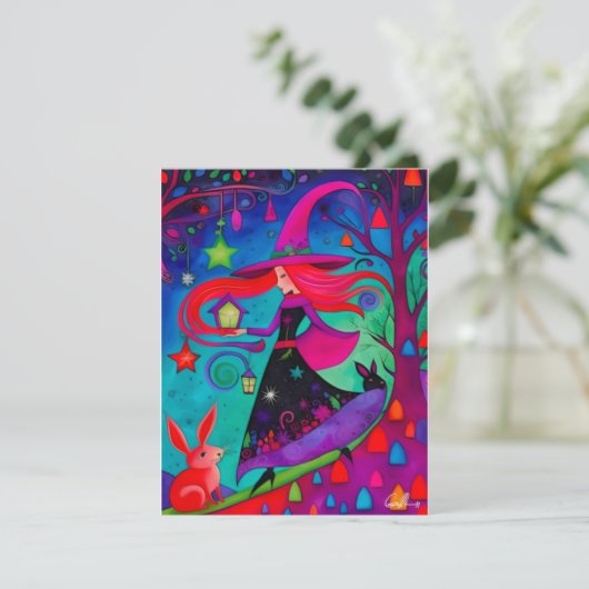 De Kerstmanheks 10 Ontwerp Kerstkaart (Staand voorkant)