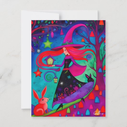 De Kerstmanheks 10 Ontwerp Vakantiekaart Feestdagenkaart (Voorkant)