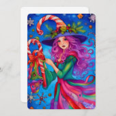 De Kerstmanheks 4 ontwerp Kerstkaart Kaart (Voorkant / Achterkant)