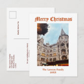 De kerstmarkt in München aanpassen Briefkaart (Voorkant / Achterkant)