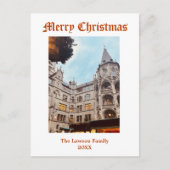 De kerstmarkt in München aanpassen Briefkaart (Voorkant)