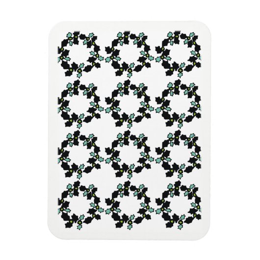 De kerstmeng - magneet (Verticaal)