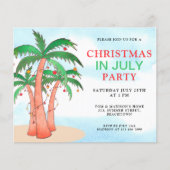 De kerstmis van de begroting in juli van de Partij (Voorkant)