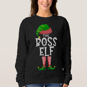 De kerstpartij van de groep van de familie van de trui