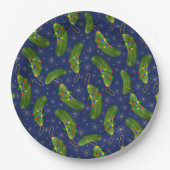 De kerstpekel papieren bordje (Voorkant)