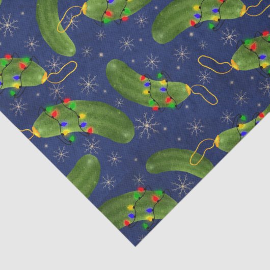 De kerstpekel  tissuepapier (Detail)