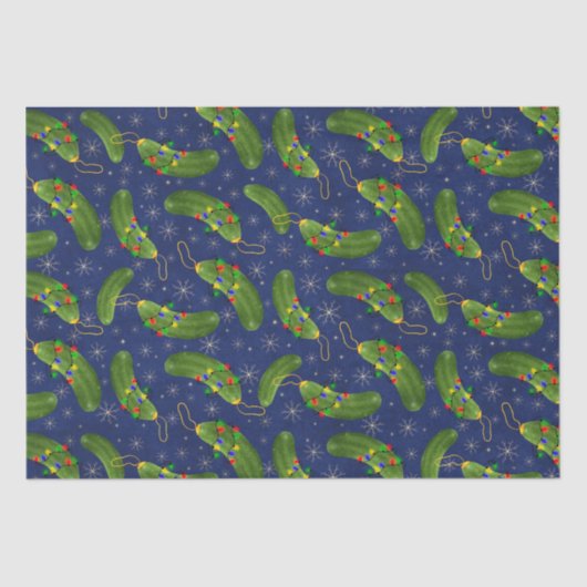 De kerstpekel  tissuepapier (Voorkant)