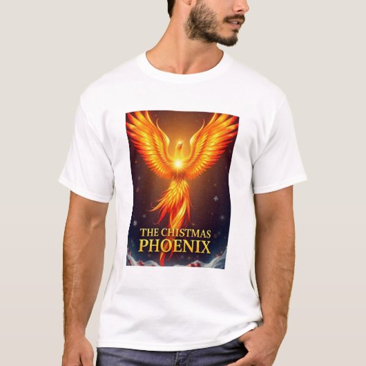 **DE KERSTPHOENIX** T-SHIRT (Voorkant)