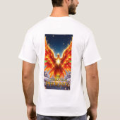 **DE KERSTPHOENIX** T-SHIRT (Achterkant)