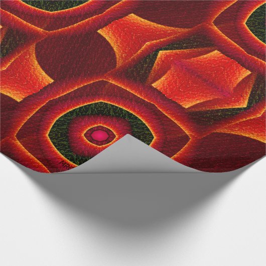 De kerstpoden.... cadeaupapier (Hoek)