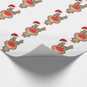 de kerstrendieren cadeaupapier (Hoek)