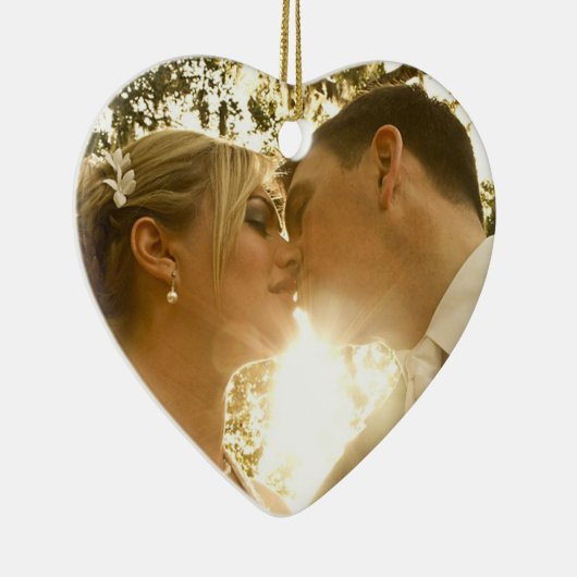 De kerstsierbeker van de paar keramisch ornament (Rechts)