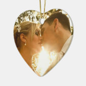 De kerstsierbeker van de paar keramisch ornament (Links)