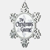 De kerstspelznowflake-versiering tin sneeuwvlok ornament (Rechts)