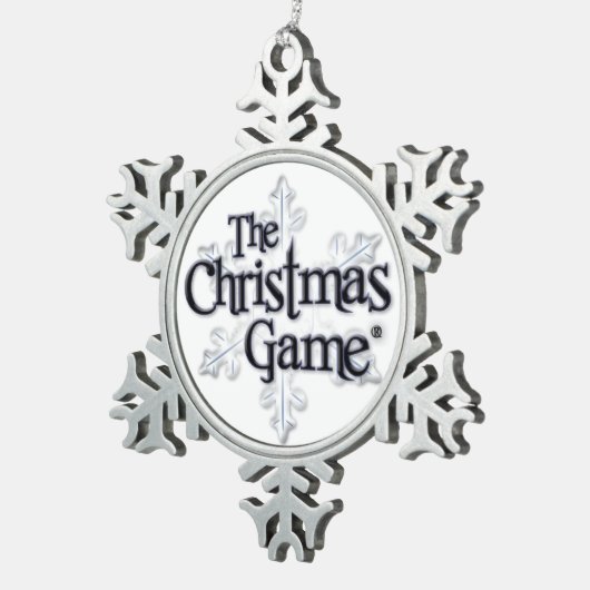 De kerstspelznowflake-versiering tin sneeuwvlok ornament (Rechts)