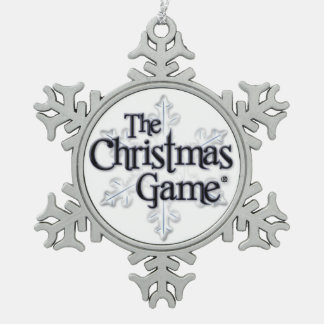 De kerstspelznowflake-versiering tin sneeuwvlok ornament