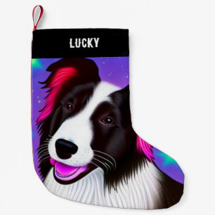 De kerststaart met naam. kleine kerstsok