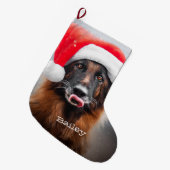 De kerststaart van Shepherd Grote Kerstsok (Voorkant (Hangend))