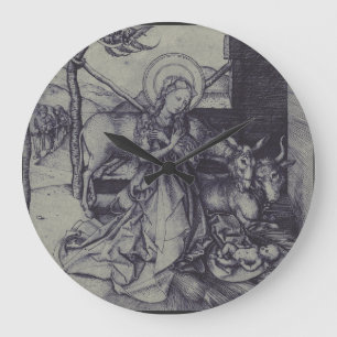 De Kerststal Stark Ink Art Grote Klok