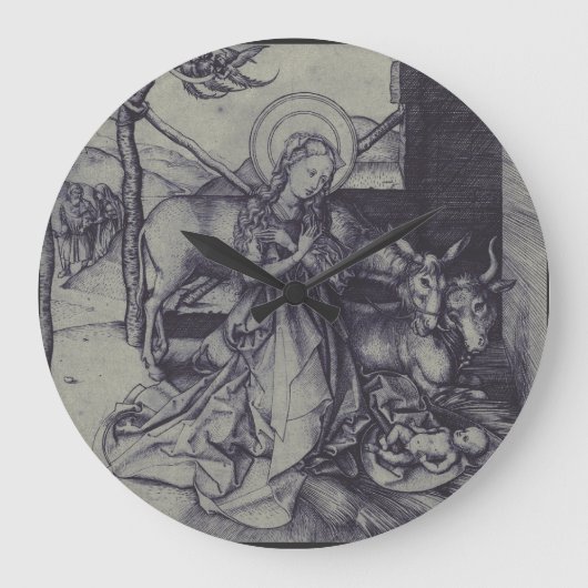 De Kerststal Stark Ink Art Grote Klok (Voorkant)