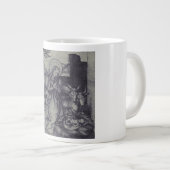 De Kerststal Stark Ink Art Grote Koffiekop (Voorkant rechts)