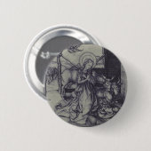 De Kerststal Stark Ink Art Ronde Button 5,7 Cm (Voorkant /achterkant)