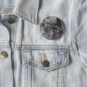 De Kerststal Stark Ink Art Ronde Button 5,7 Cm (In situ)