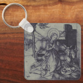 De Kerststal Stark Ink Art Sleutelhanger (Voorkant)