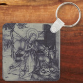 De Kerststal Stark Ink Art Sleutelhanger (Achterkant)