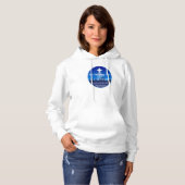 De kerstster hoodie (Voorkant volledig)