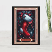 De kerststoktarot Kaart (Voorkant)