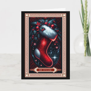 De kerststoktarot Kaart