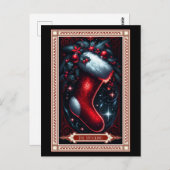 De kerststoktarot Kaart (Voorkant / Achterkant)