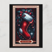 De kerststoktarot Kaart (Voorkant)
