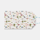 De kerstvakantie van de Natinity Cadeaulabel (Voorkant (Horizontaal))