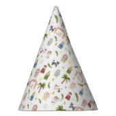 De kerstvakantie van de Natinity Feesthoedjes (Rechts)